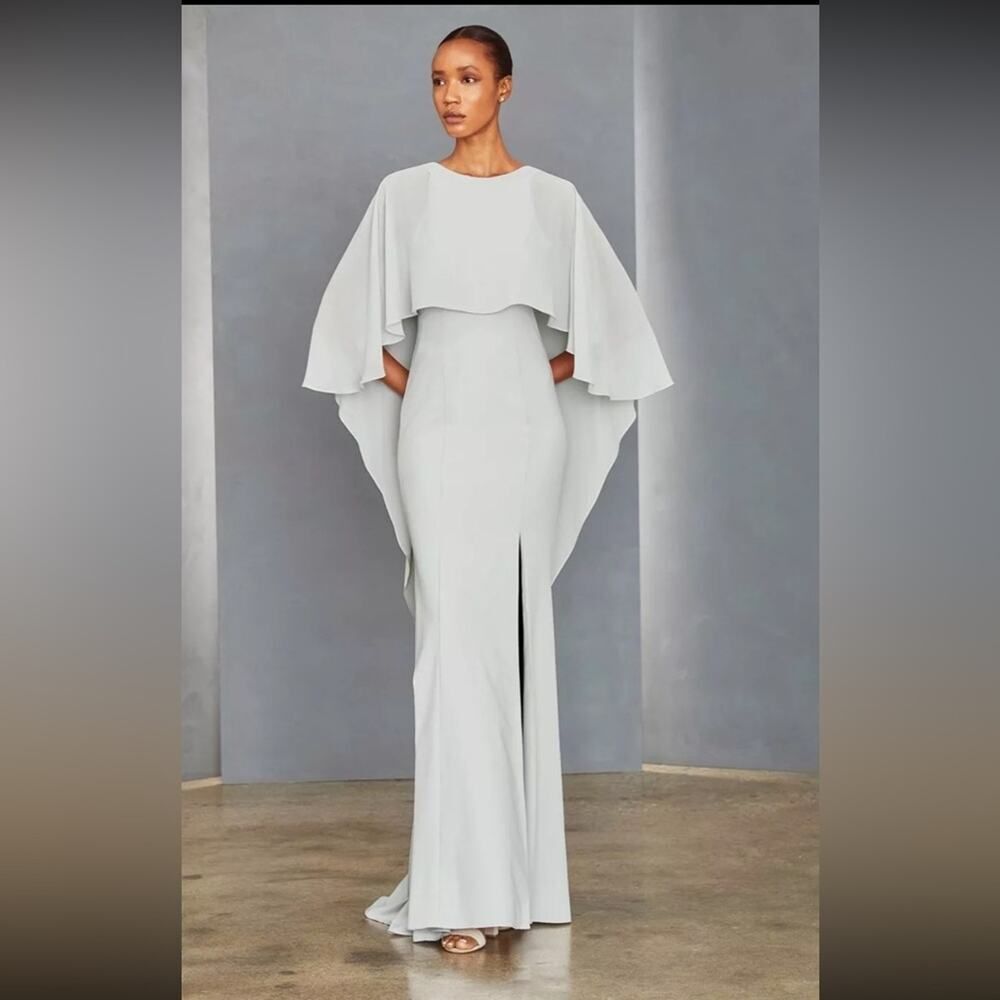 BHLDN Amsale Crane Crepe Dress